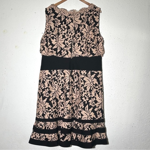 Tadashi Shoji Too Floral Lace Overlay Sleeveless Dress Size 20Q/2X Women - Picture 10 of 16